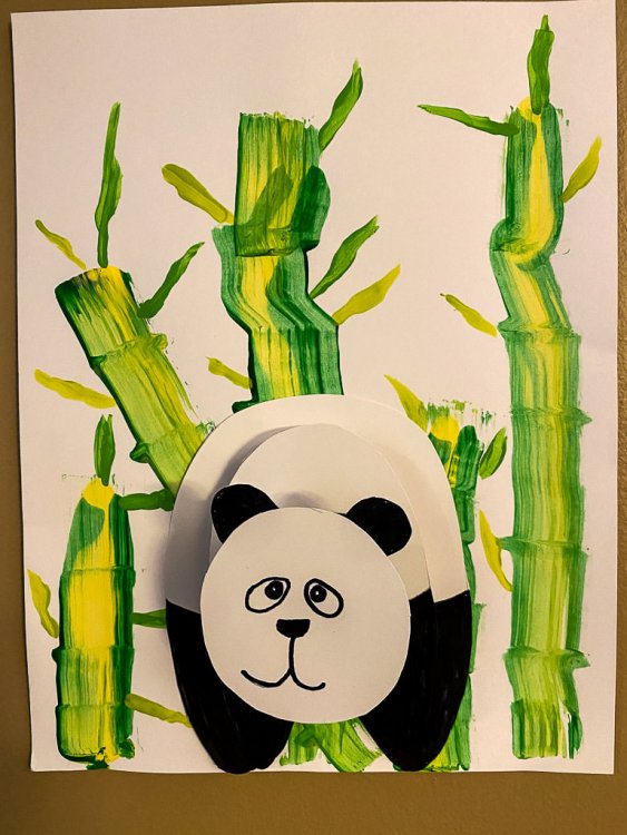 Panda craft complete.