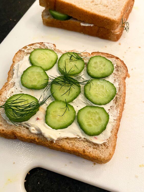 Cucumber Tea Sandwiches