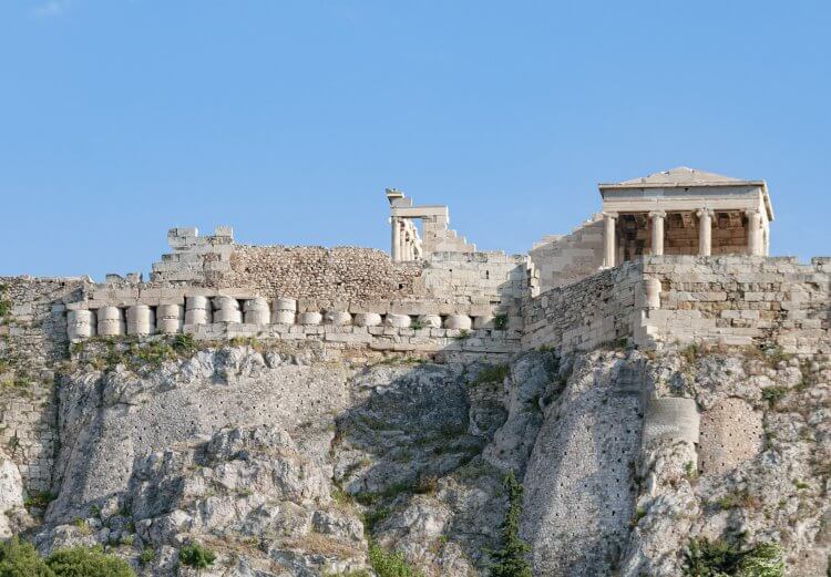 Acropolis in Athens Greece