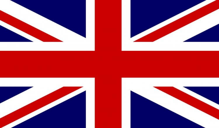 Clip art of a British flag.